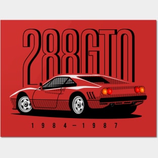 Ferrari 288GTO Posters and Art